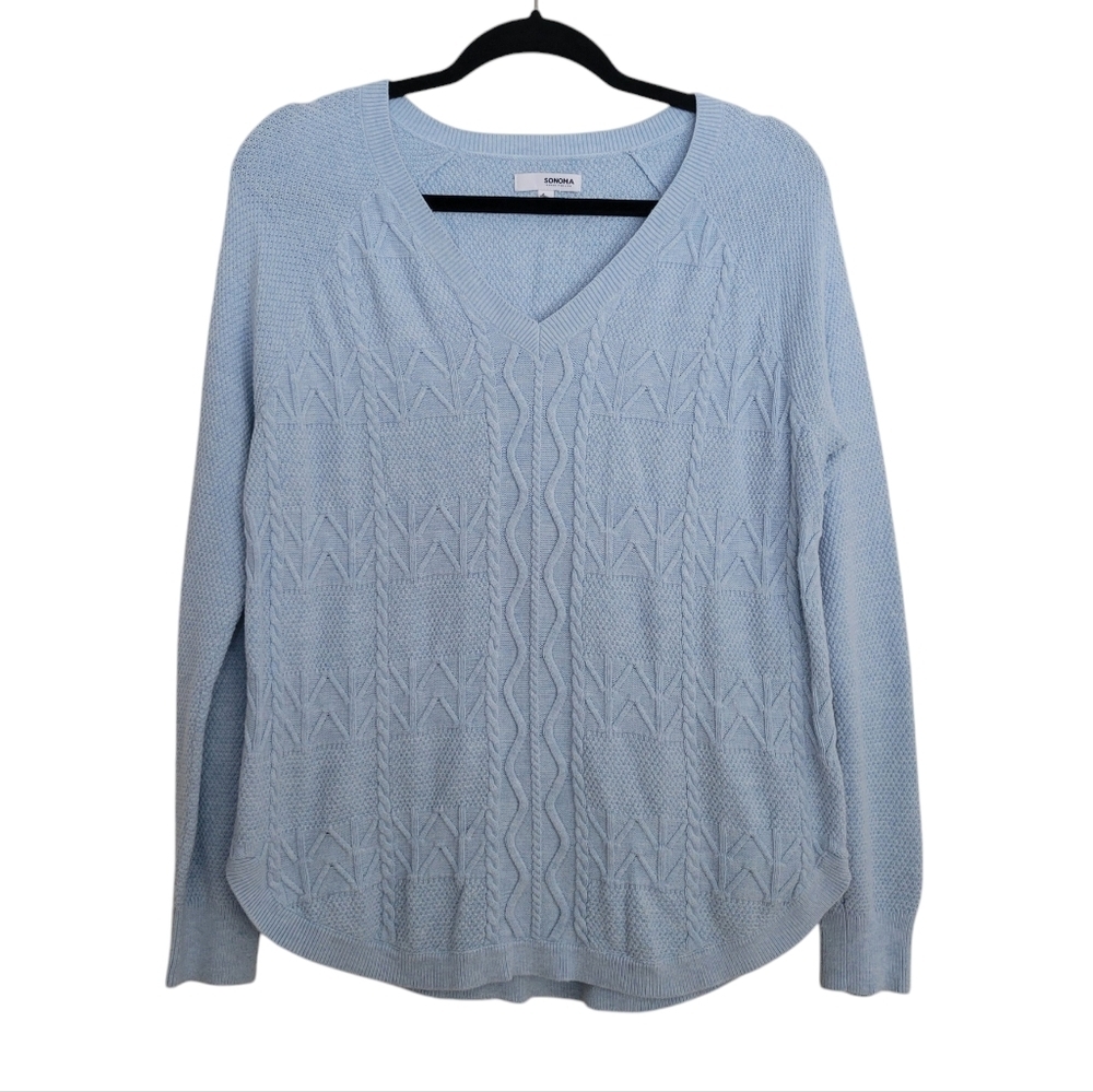 Blue Lightweight Sweater